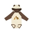 thumbnail image 1 of Inktastic Kangaroo Family Boys or Girls Long Sleeve Baby Bodysuit, 1 of 5