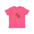 thumbnail image 1 of Inktastic Kangaroo Family Youth T-Shirt, 1 of 5