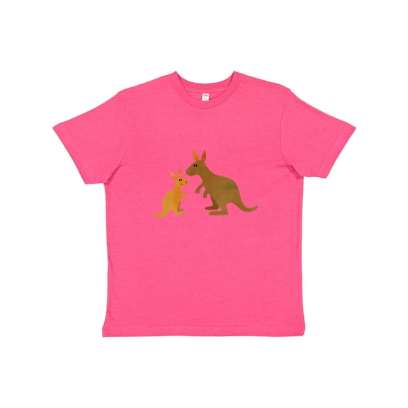 Inktastic Kangaroo Family Youth T-Shirt