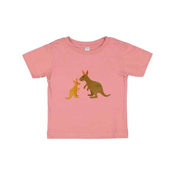 Inktastic Kangaroo family Boys or Girls Baby T-Shirt