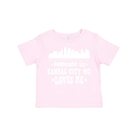 Inktastic Kansas City Missouri Loves Me Skyline Boys or Girls Toddler T-Shirt