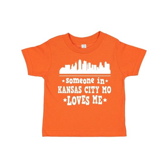 Inktastic Kansas City Missouri Loves Me Skyline Boys or Girls Toddler T-Shirt