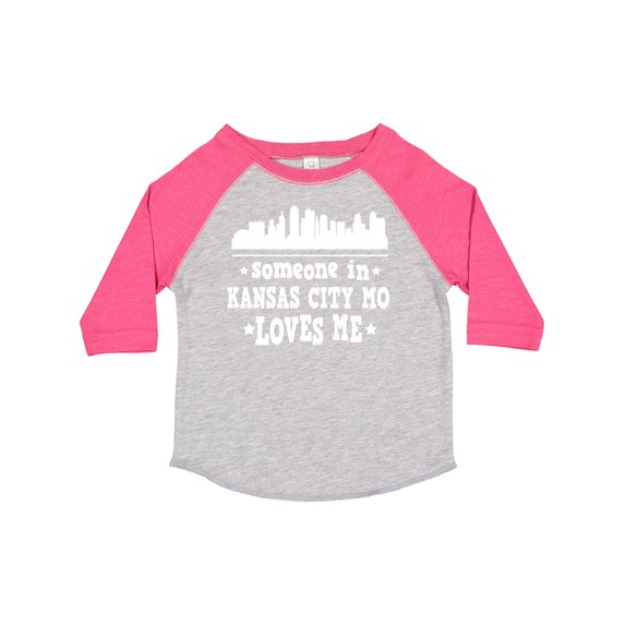 Inktastic Kansas City Missouri Loves Me Skyline Boys or Girls Toddler T-Shirt