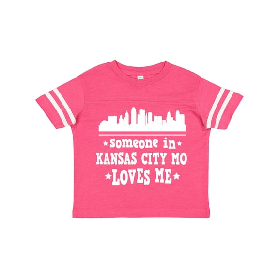 Inktastic Kansas City Missouri Loves Me Skyline Boys or Girls Toddler T-Shirt