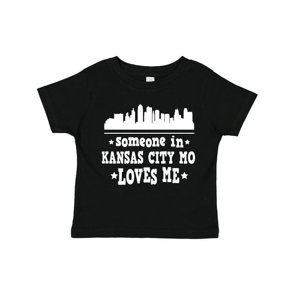 Inktastic Kansas City Missouri Loves Me Skyline Boys or Girls Toddler T-Shirt