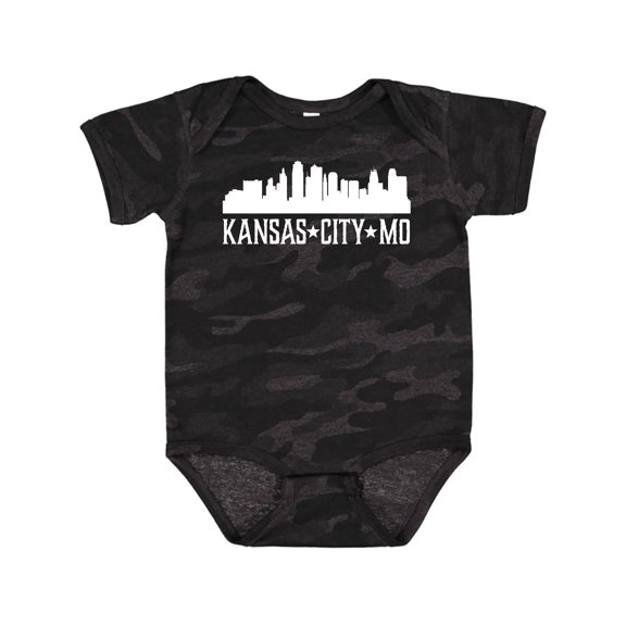 Inktastic Kansas City Missouri Skyline MO Cities Boys or Girls Baby Bodysuit