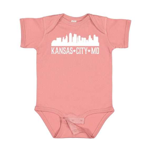 Inktastic Kansas City Missouri Skyline MO Cities Boys or Girls Baby Bodysuit