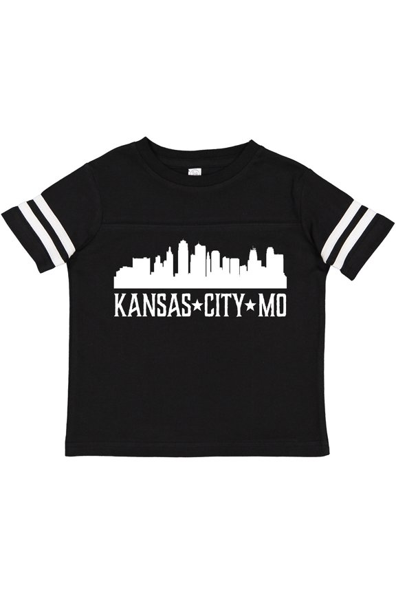 Kansas City Missouri Skyline MO Cities Boys or Girls Toddler T-Shirt