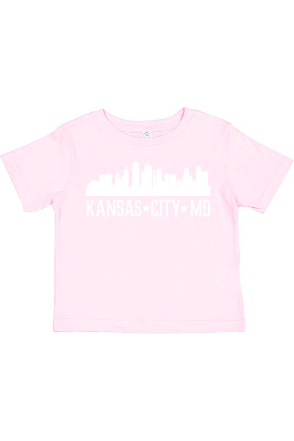 Kansas City Missouri Skyline MO Cities Boys or Girls Toddler T-Shirt