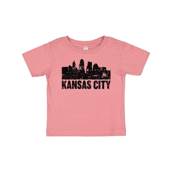 Inktastic Kansas City Skyline Grunge Boys or Girls Baby T-Shirt