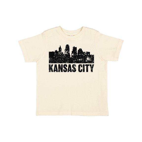 Inktastic Kansas City Skyline Grunge Boys or Girls Toddler T-Shirt