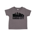 thumbnail image 1 of Inktastic Kansas City Skyline Grunge Boys or Girls Toddler T-Shirt, 1 of 5