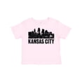 thumbnail image 1 of Inktastic Kansas City Skyline Grunge Boys or Girls Toddler T-Shirt, 1 of 5