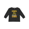thumbnail image 1 of Inktastic Kansas the Sunflower State Boys or Girls Long Sleeve Toddler T-Shirt, 1 of 5