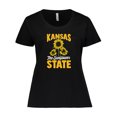 thumbnail image 1 of Inktastic Kansas the Sunflower State Women's Plus Size T-Shirt, 1 of 5