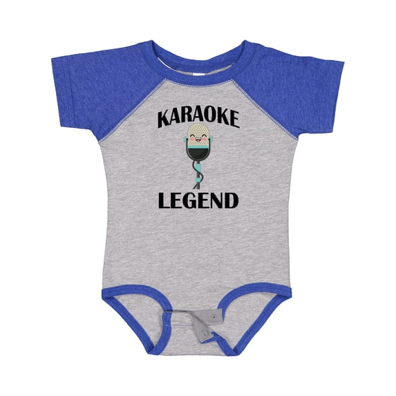 Inktastic Karaoke Legend Music Boys or Girls Baby Bodysuit