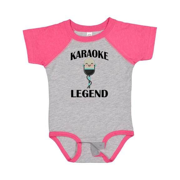 Inktastic Karaoke Legend Music Boys or Girls Baby Bodysuit