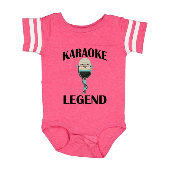 Inktastic Karaoke Legend Music Boys or Girls Baby Bodysuit
