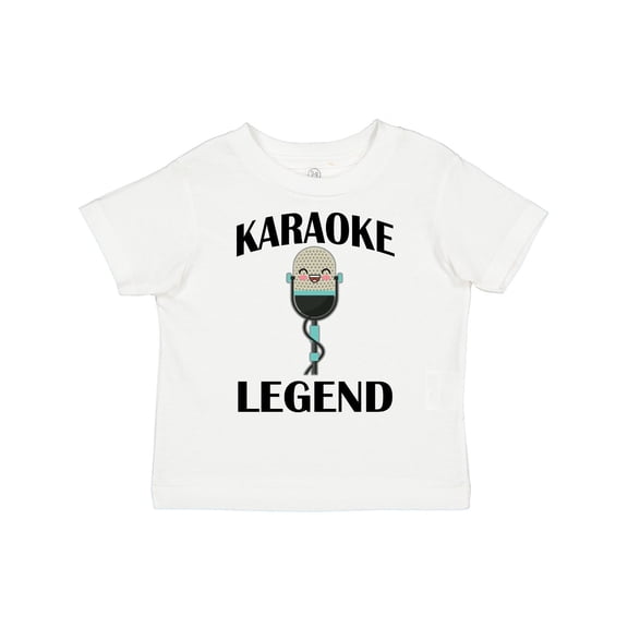 Inktastic Karaoke Legend Music Boys or Girls Toddler T-Shirt