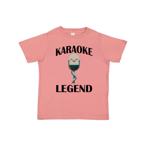 Inktastic Karaoke Legend Music Boys or Girls Toddler T-Shirt