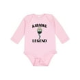 thumbnail image 1 of Inktastic Karaoke Legend Music Gift Boys or Girls Long Sleeve Baby Bodysuit, 1 of 5