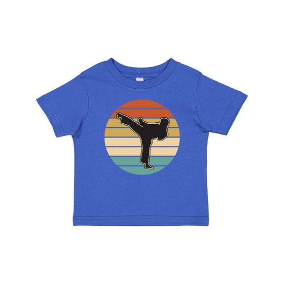 Inktastic Karate Martial Arts Silhouette Boys or Girls Baby T-Shirt