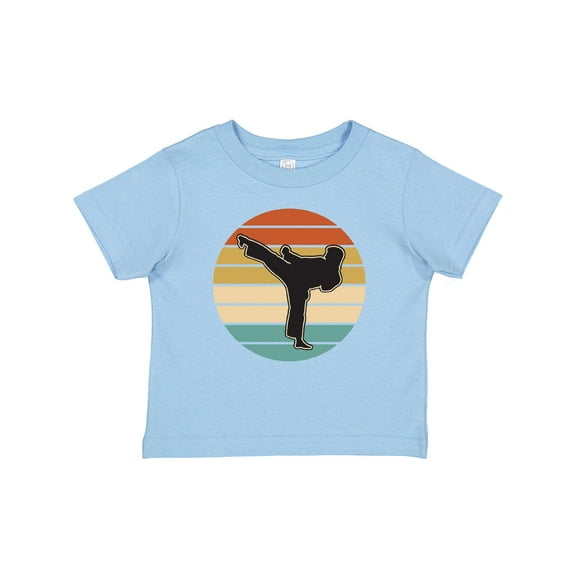 Inktastic Karate Martial Arts Silhouette Boys or Girls Baby T-Shirt