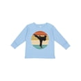 thumbnail image 1 of Inktastic Karate Martial Arts Silhouette Boys or Girls Long Sleeve Toddler T-Shirt, 1 of 5