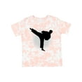 thumbnail image 1 of Inktastic Karate Martial Arts Silhouette Sports Boys Toddler T-Shirt, 1 of 5