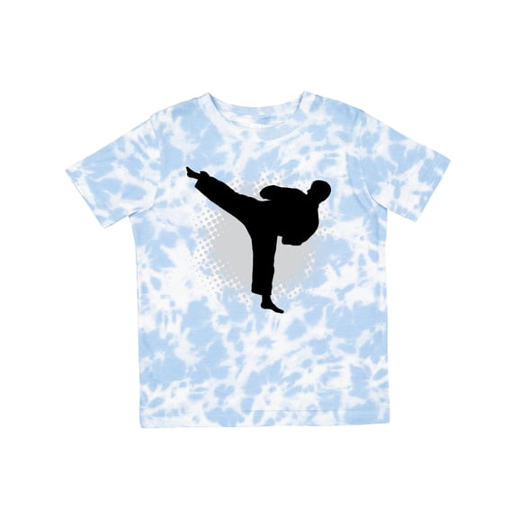 Inktastic Karate Martial Arts Silhouette Sports Boys Toddler T-Shirt