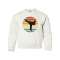 thumbnail image 1 of Inktastic Karate Martial Arts Silhouette Youth Sweatshirt, 1 of 4