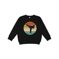 thumbnail image 1 of Inktastic Karate Martial Arts Silhouette Youth Sweatshirt, 1 of 4