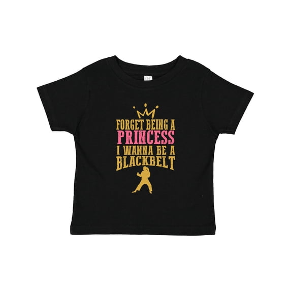 Inktastic Karate Princess Girls Martial Arts Girls Toddler T-Shirt