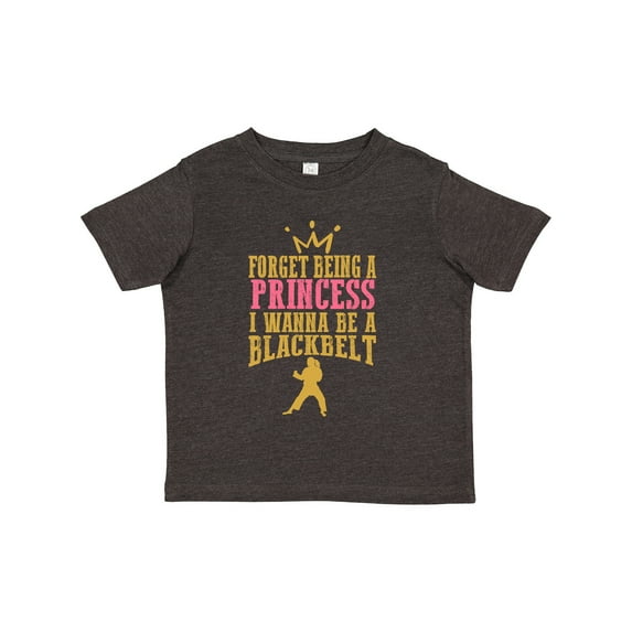 Inktastic Karate Princess Girls Martial Arts Girls Toddler T-Shirt