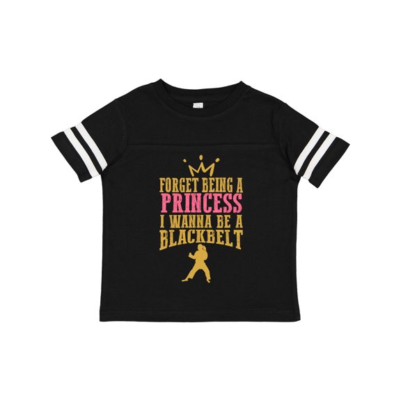 Inktastic Karate Princess Girls Martial Arts Girls Toddler T-Shirt