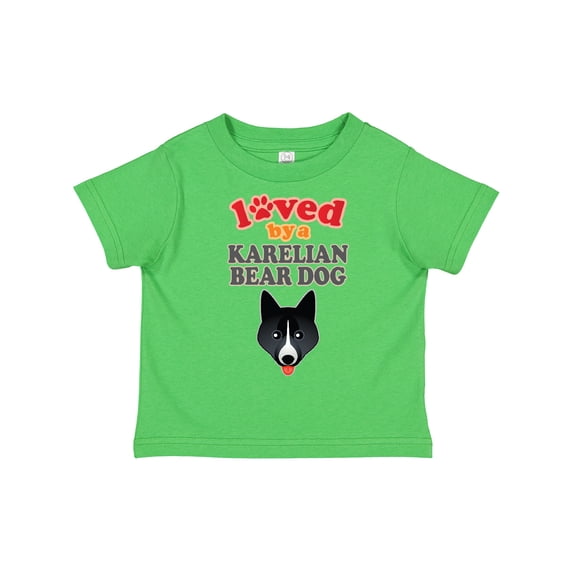 Inktastic Karelian Bear Dog Lover Boys or Girls Toddler T-Shirt