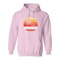 thumbnail image 1 of Inktastic Kauai Hawaii Retro Sunset Adult Hoodie Sweatshirt, 1 of 4