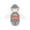 thumbnail image 1 of Inktastic Kauai Hawaii Retro Sunset Boys or Girls Long Sleeve Baby Bodysuit, 1 of 5
