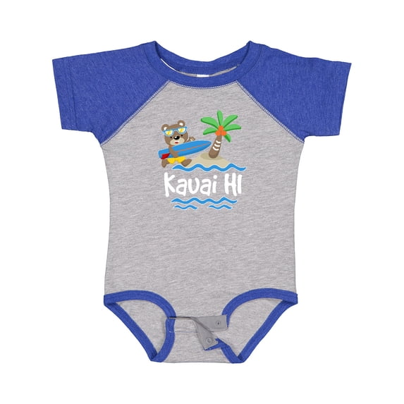 Inktastic Kauai Hawaii Surfing Boys or Girls Baby Bodysuit