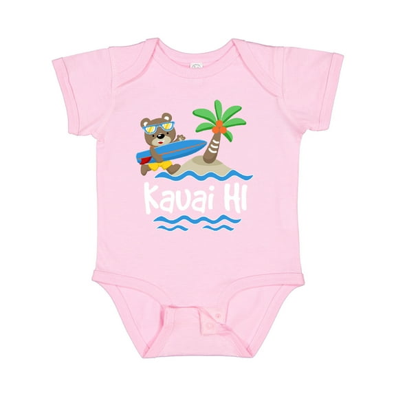 Inktastic Kauai Hawaii Surfing Boys or Girls Baby Bodysuit