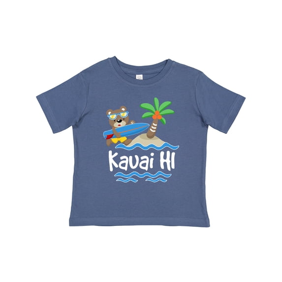 Inktastic Kauai Hawaii Surfing Boys or Girls Toddler T-Shirt
