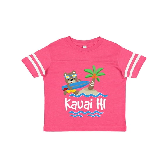 Inktastic Kauai Hawaii Surfing Boys or Girls Toddler T-Shirt