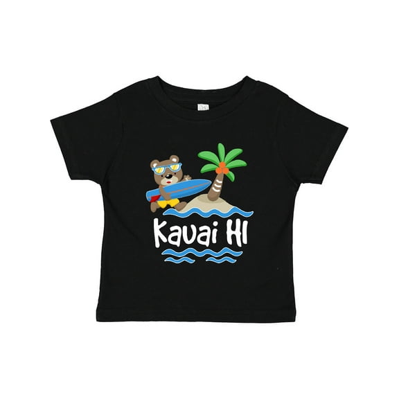 Inktastic Kauai Hawaii Surfing Boys or Girls Toddler T-Shirt