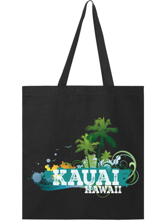 Kauai Hawaii Tropical Vacation Tote Bag