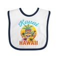 thumbnail image 1 of Inktastic Kauai Hawaii Vacation Tiki Boys or Girls Baby Bib, 1 of 4