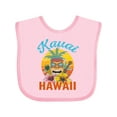 thumbnail image 1 of Inktastic Kauai Hawaii Vacation Tiki Boys or Girls Baby Bib, 1 of 4