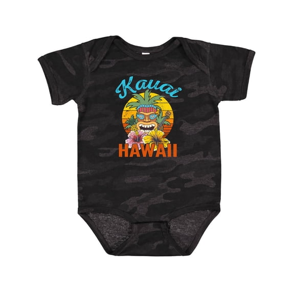 Inktastic Kauai Hawaii Vacation Tiki Boys or Girls Baby Bodysuit