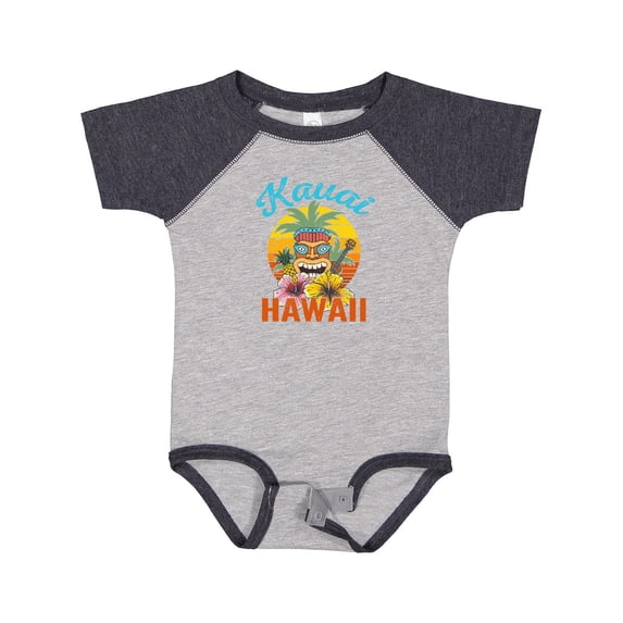 Inktastic Kauai Hawaii Vacation Tiki Boys or Girls Baby Bodysuit