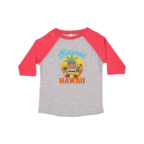Inktastic Kauai Hawaii Vacation Tiki Boys or Girls Toddler T-Shirt