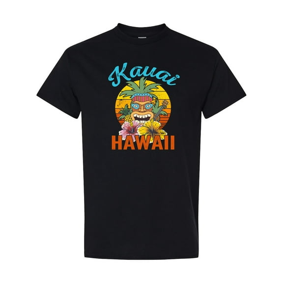 Inktastic Kauai Hawaii Vacation Tiki T-Shirt